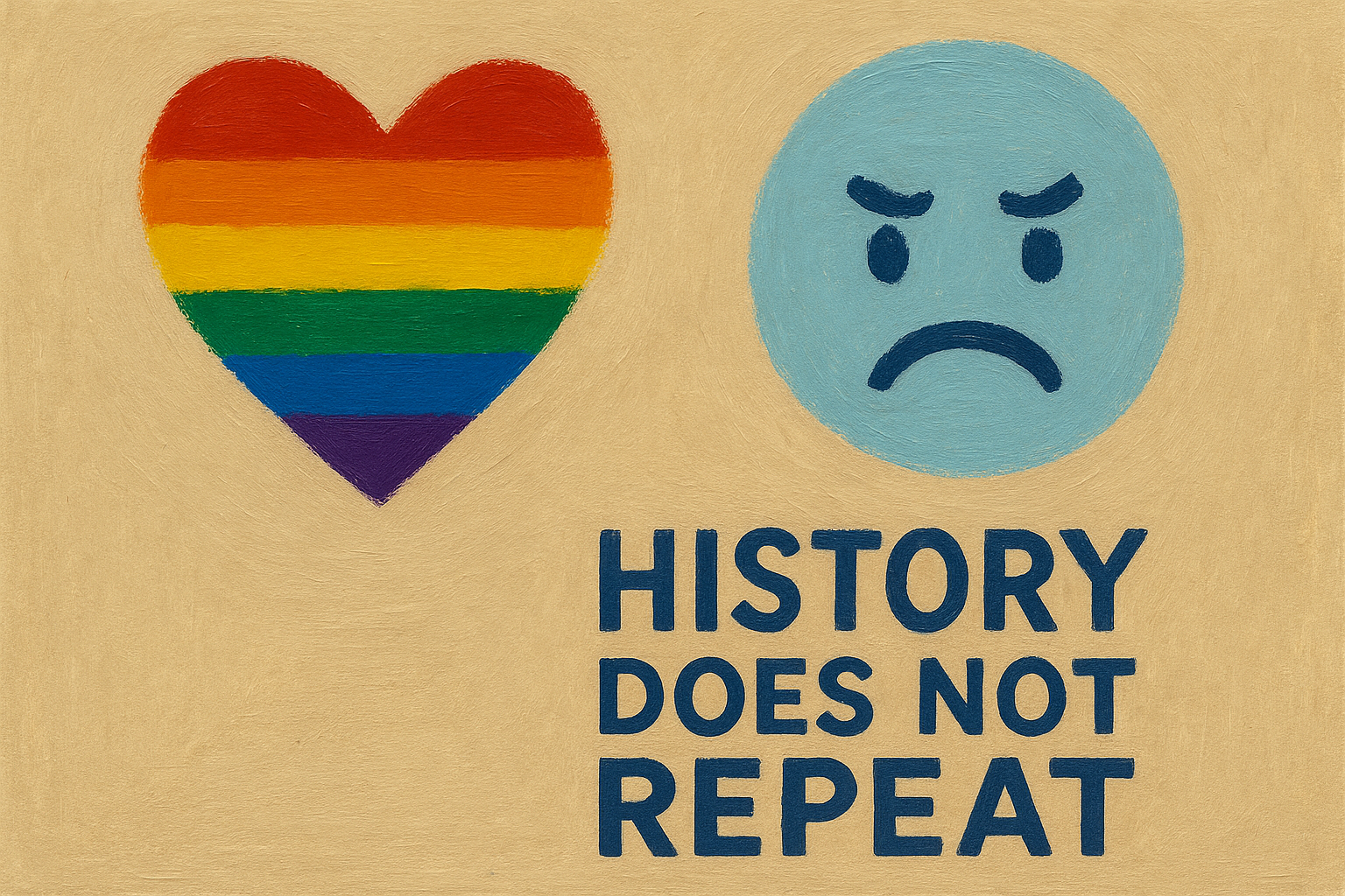 History does not repeat (if we learn, remember, and act)
