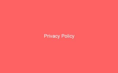 Privacy Policy