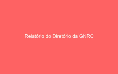 Relatório do Diretório da GNRC